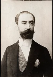フランスの政治家、サディカルノー（1837-1894）の肖像。
